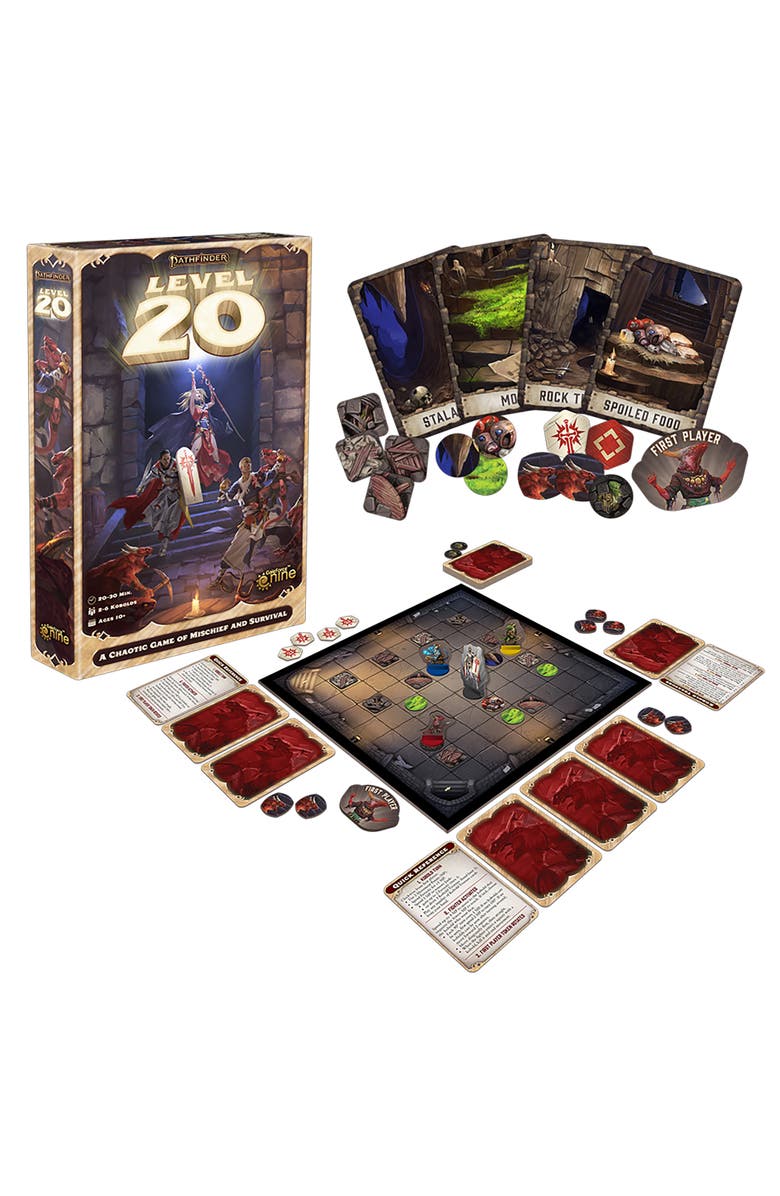 PAIZO Pathfinder Level 20 Strategy Boardgame, Ages 10+, Alternate, color, Multicolored