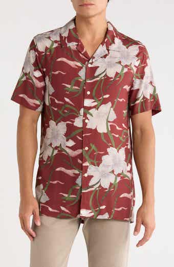 INDUSTRY REPUBLIC CLOTHING Floral Camp Shirt