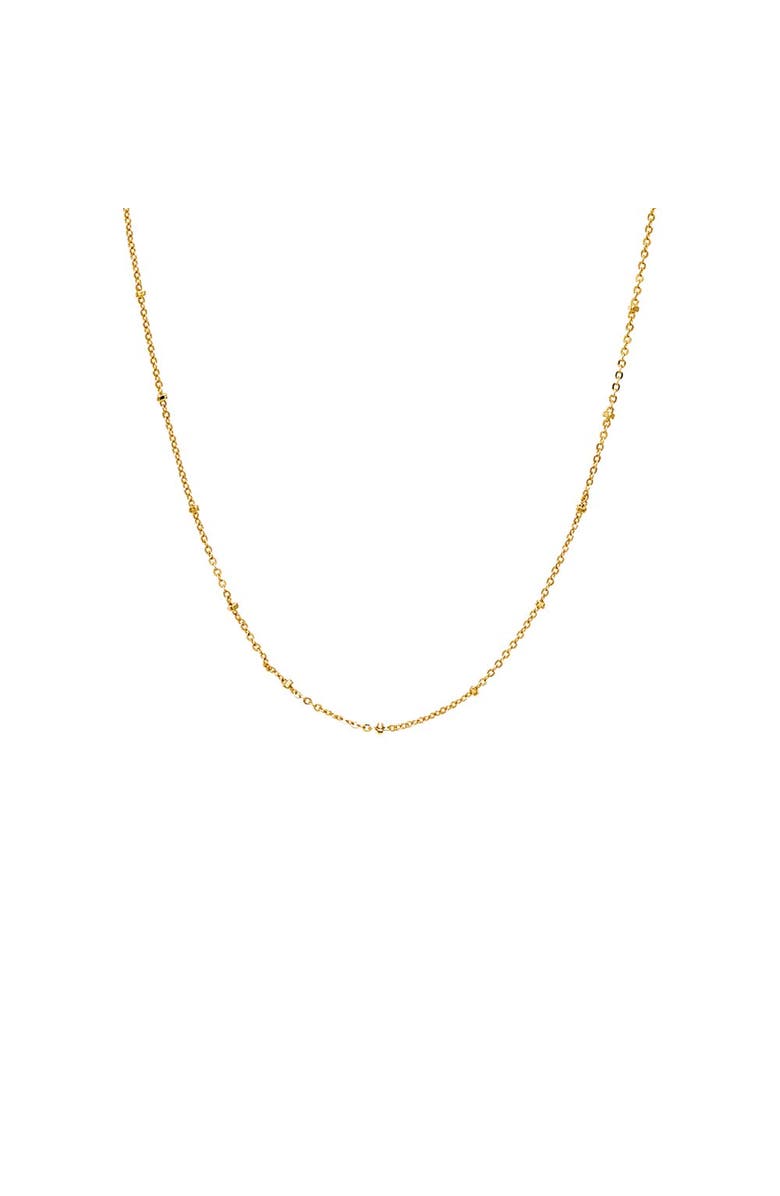 BY ADINA EDEN Solid Ball Chain Necklace, Main, color, 