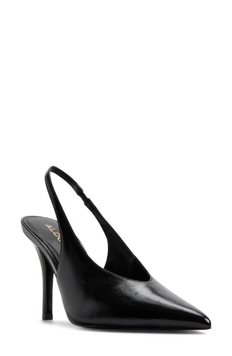 Costeen Faux Leather Slingback Pump