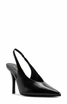 Costeen Faux Leather Slingback Pump