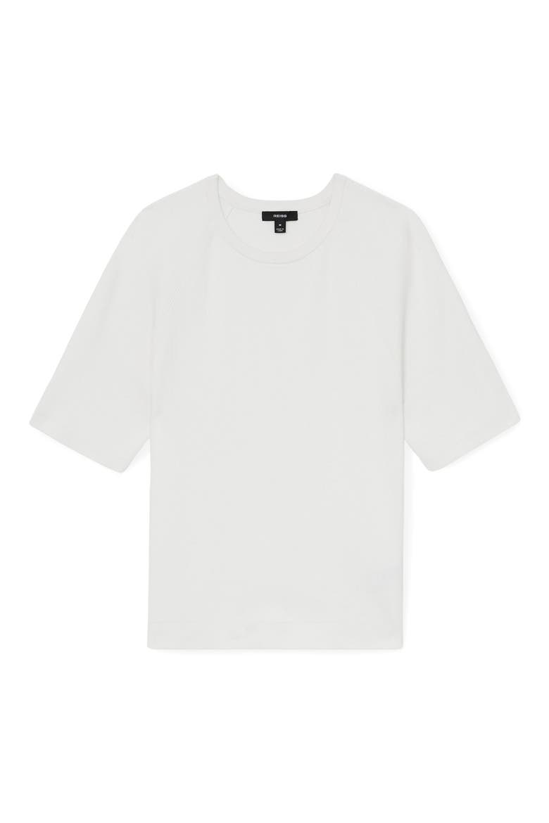 Amigo Rib T-Shirt, Alternate, color, WHITE