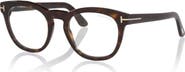 TOM FORD 51mm Round optical glasses