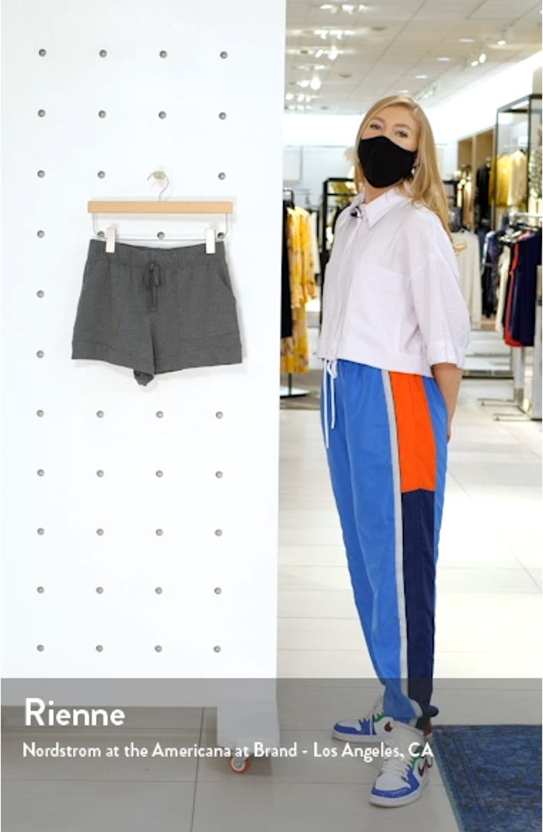 Stretch Organic Cotton Lounge Shorts, sales video thumbnail