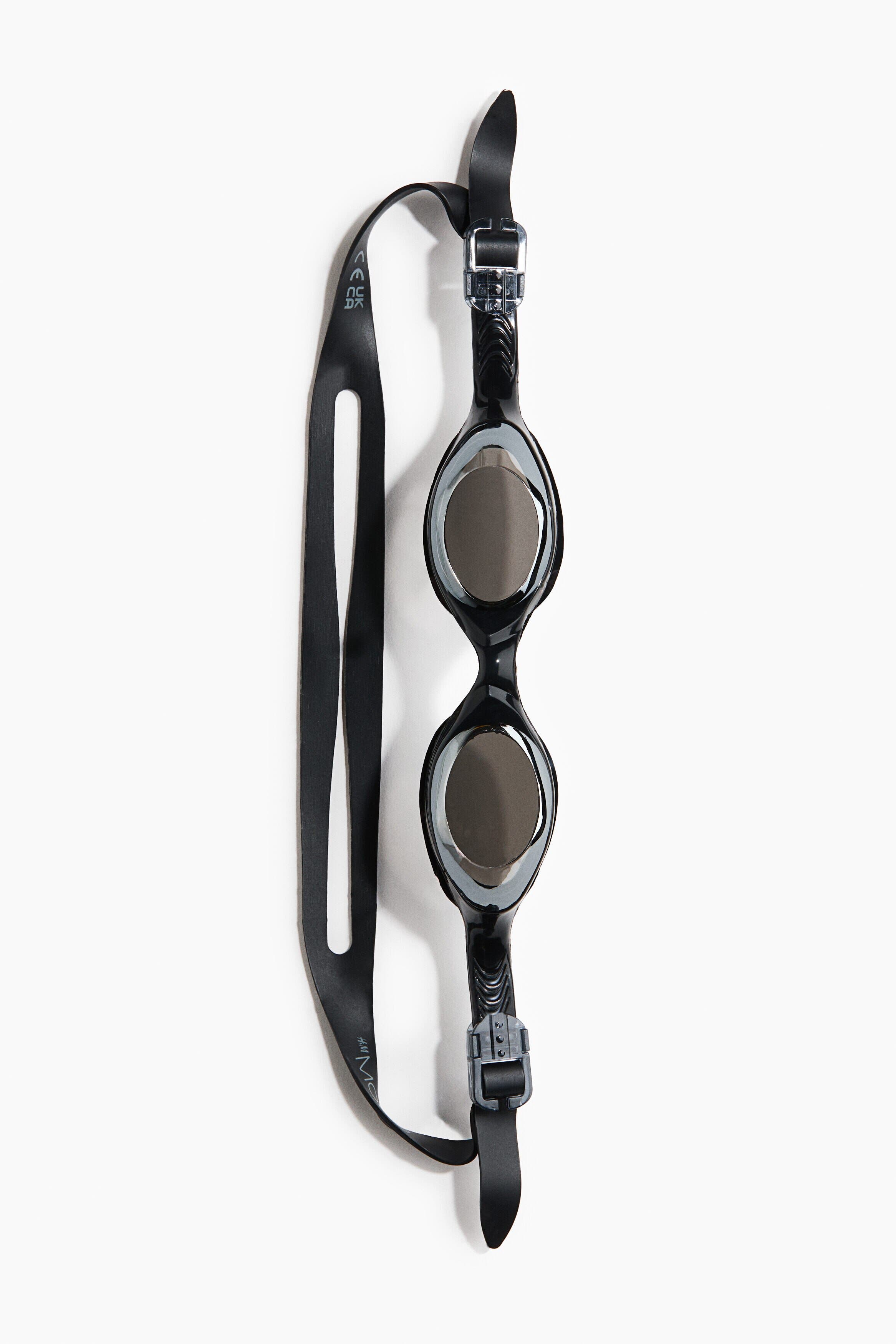H&M Sports Swimming Goggles, Main, color, Black