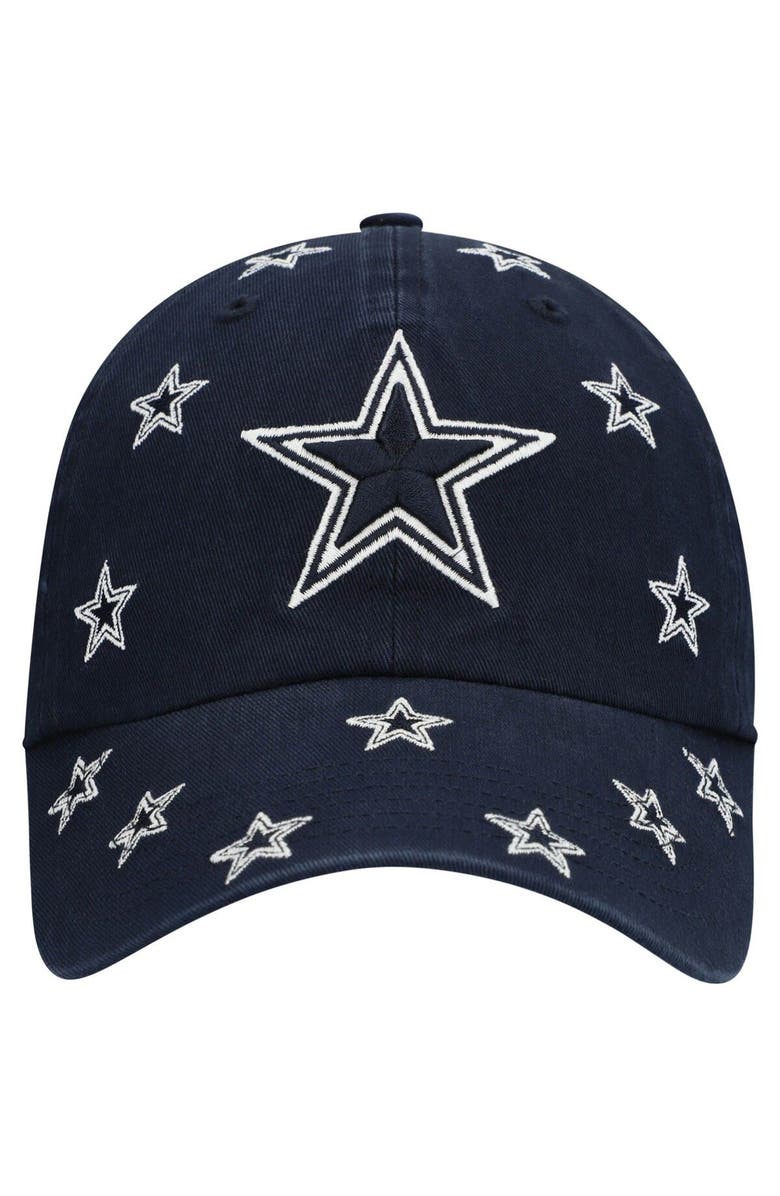 '47 Women's '47 Navy Dallas Cowboys Confetti Clean Up Adjustable Hat, Alternate, color, 