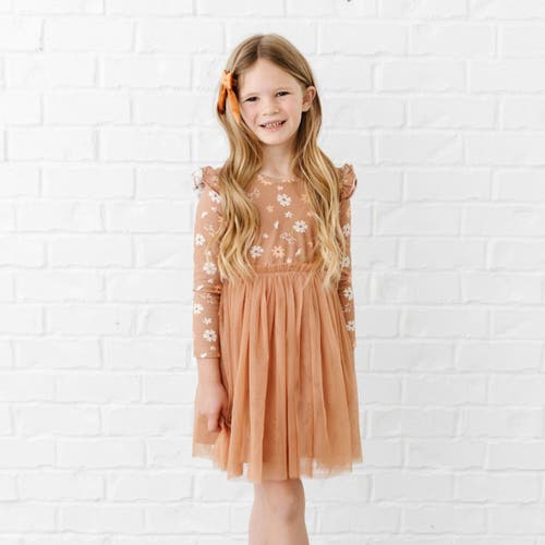 Sweet Wink Spice Velvet Bow Clip In Brown