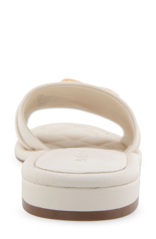 AEROSOLES AEROSOLES BIG CHARM LINK SLIDE SANDAL 