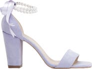 Forever & Always Shoes Melissa Block Heels Sandals with Pearls