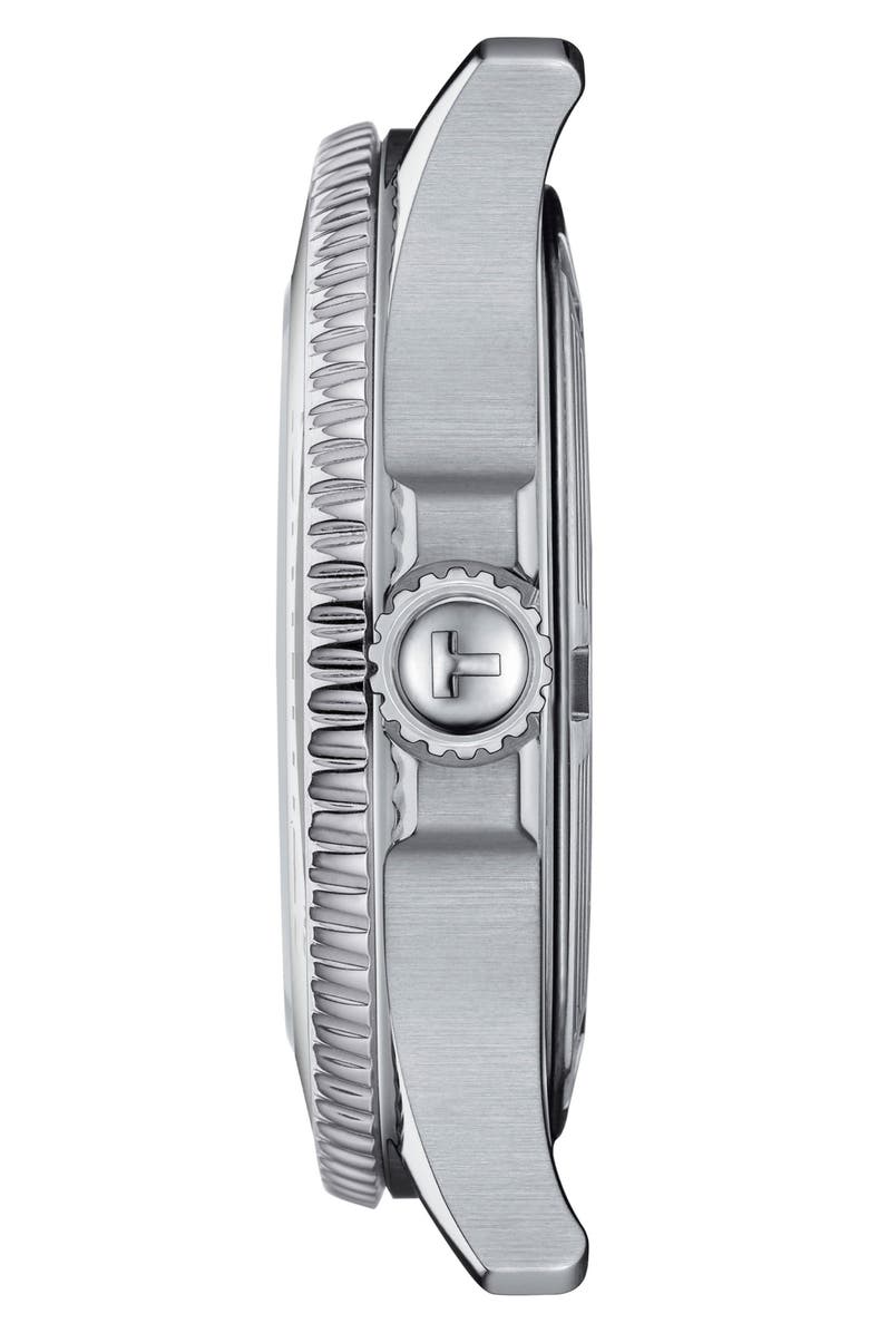 Tissot Seastar 1000 Silicone Watch, 36mm, Alternate, color, White