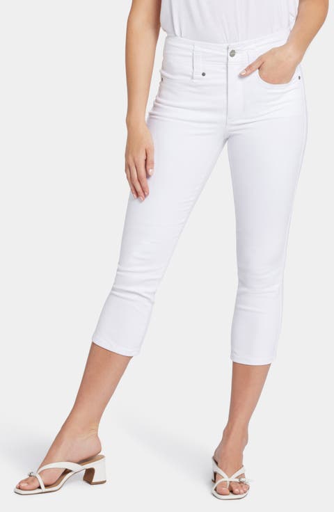 Ami High Waist Skinny Capri Pants