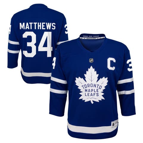 Preschool Auston Matthews Blue Toronto Maple Leafs  Replica Player Jersey
