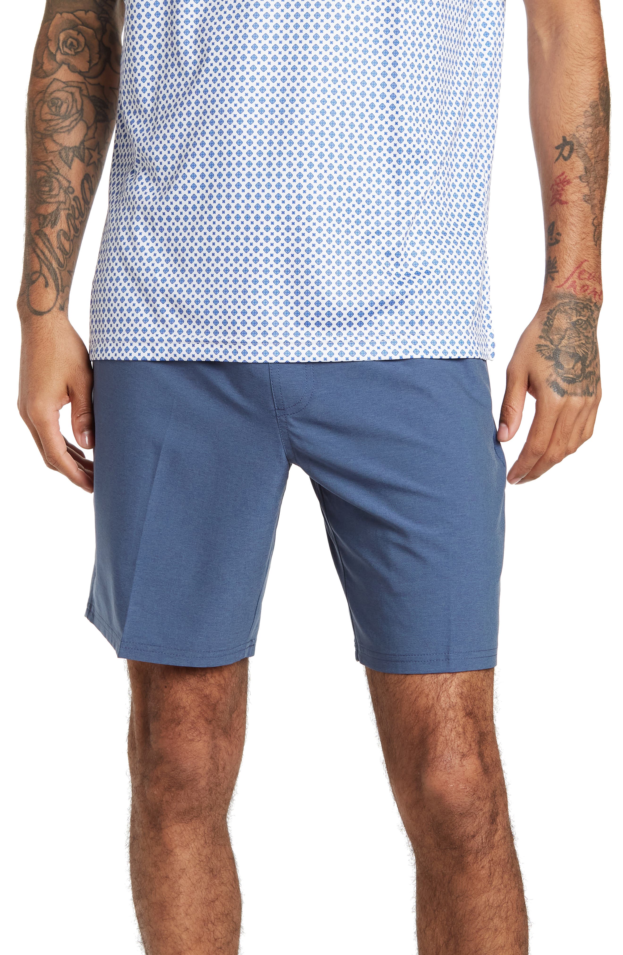 selected DEEP NAVY HEATHER