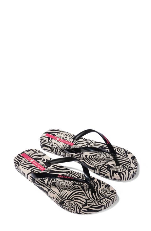 Animal Print VI Flip Flop (Women)