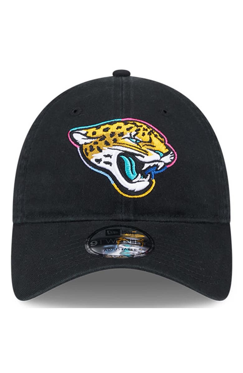 New Era Men's New Era Black Jacksonville Jaguars 2024 NFL Crucial Catch 9TWENTY Adjustable Hat, Alternate, color, 