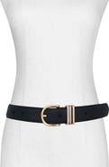 Favorite Daughter Triple Ring Leather Belt