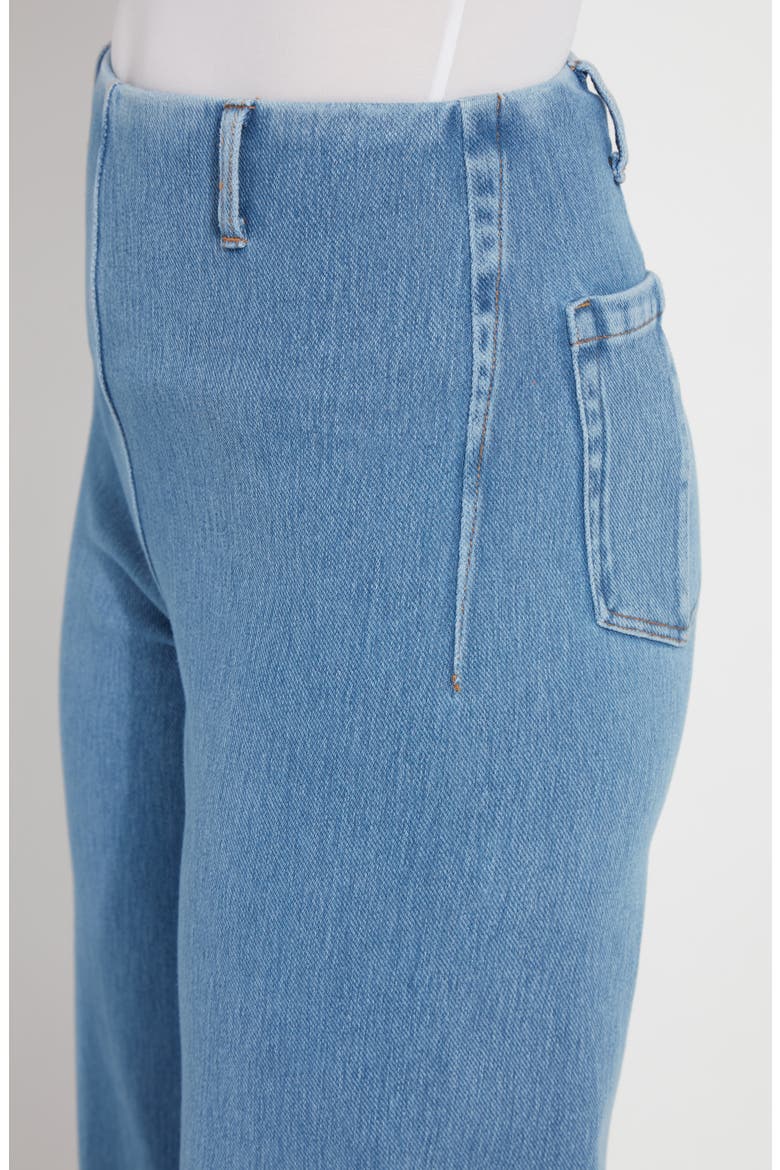 Margo High Waist Crop Jeans, Alternate, color, BLEACHED BLUE