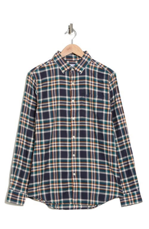 Original Penguin Slim Fit Plaid Twill Button-up Shirt In Multi