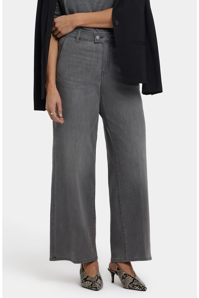 Mona High Waist Ankle Wide Leg Jeans, Main, color, CHATEAU SHADOW