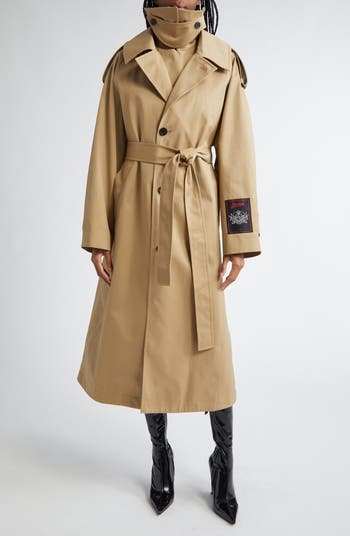 O*H様 破格2013ss jean paul gaultier trench Jean Paul Gaultier The Deconstructed Twill Trench Coat