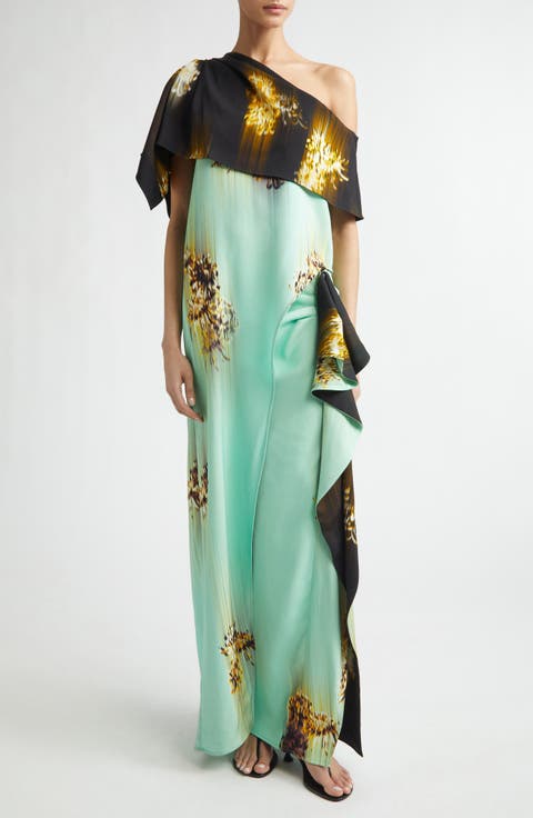 Haya Asymmetric One-Shoulder Cady Top