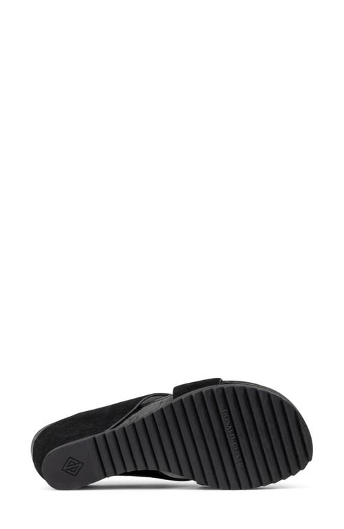 Shop Donald Pliner Sisu Platform Wedge Sandal In Black