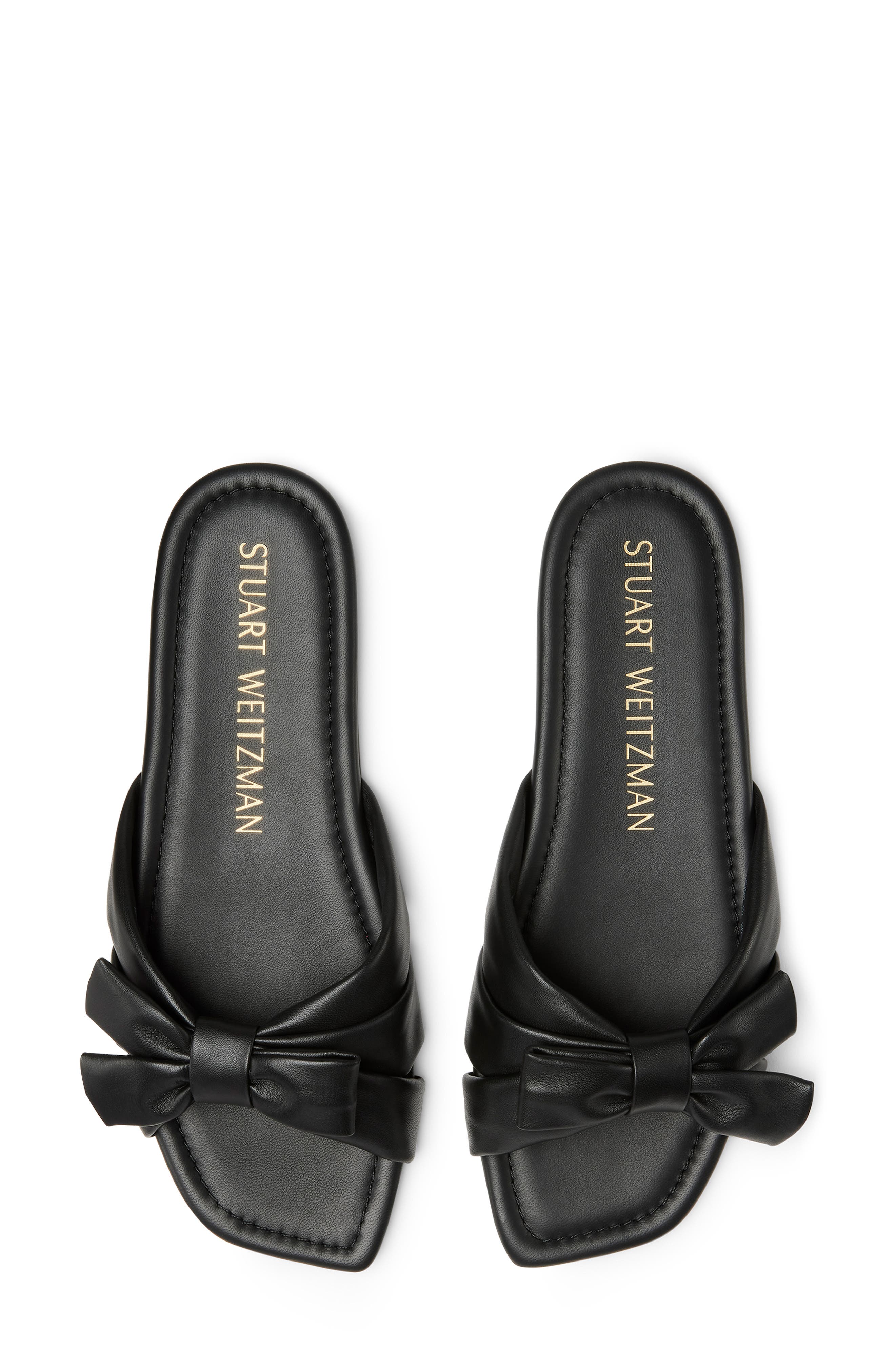 Stuart Weitzman Sofia Bow Slide Sandal, Alternate, color, 