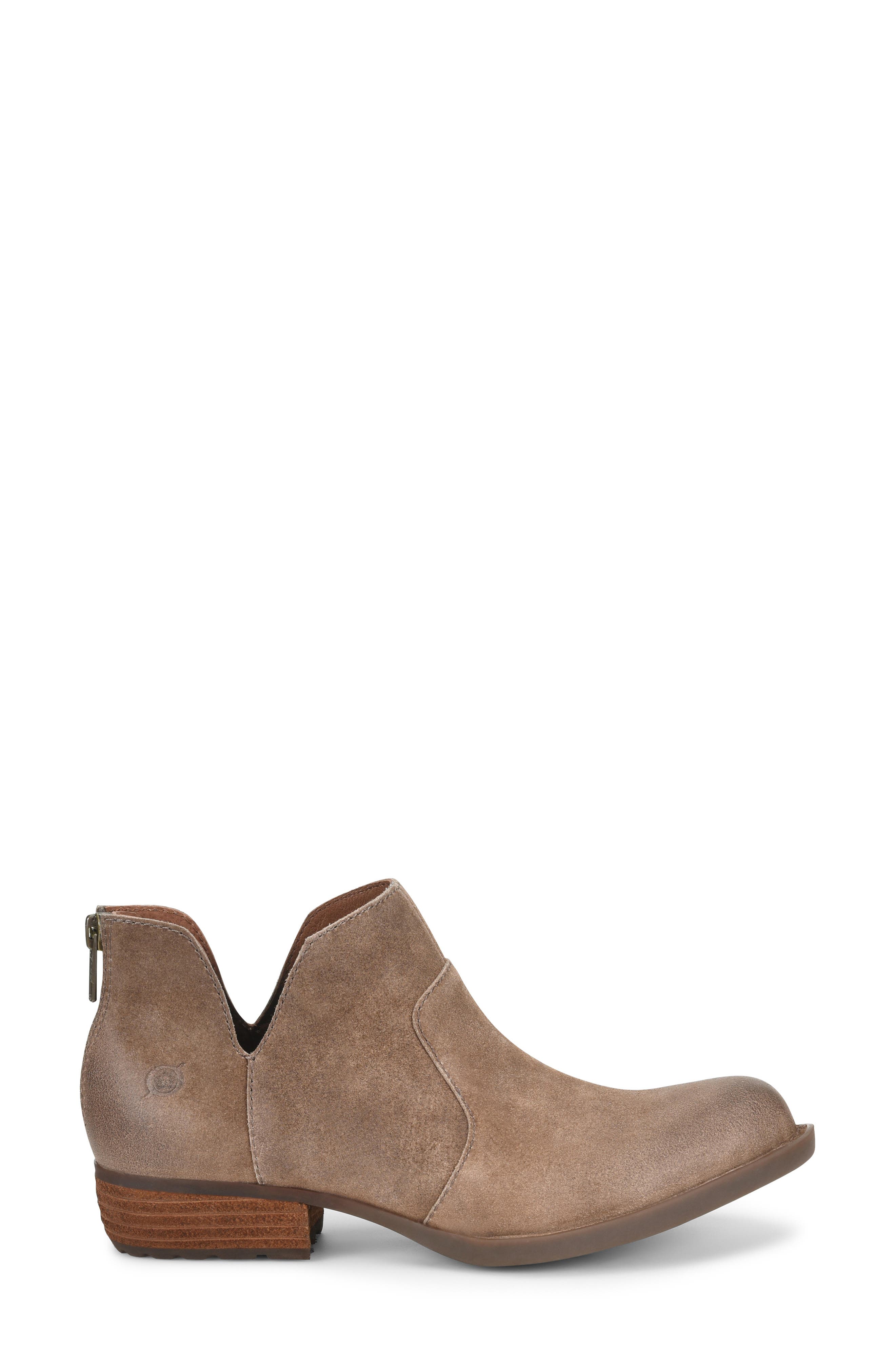 Børn 'Kerri' Bootie, Alternate, color, Taupe Distressed