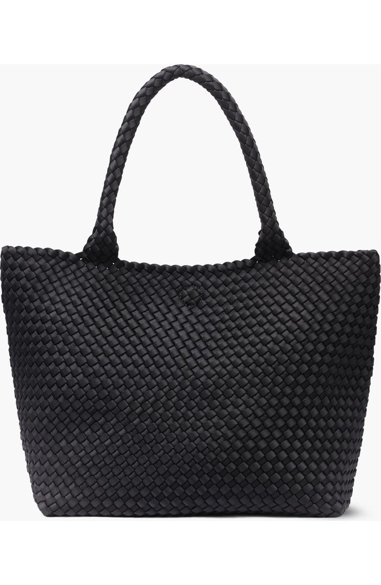 DKNY Giselle Lg Tote, Alternate, color, Black/Silver