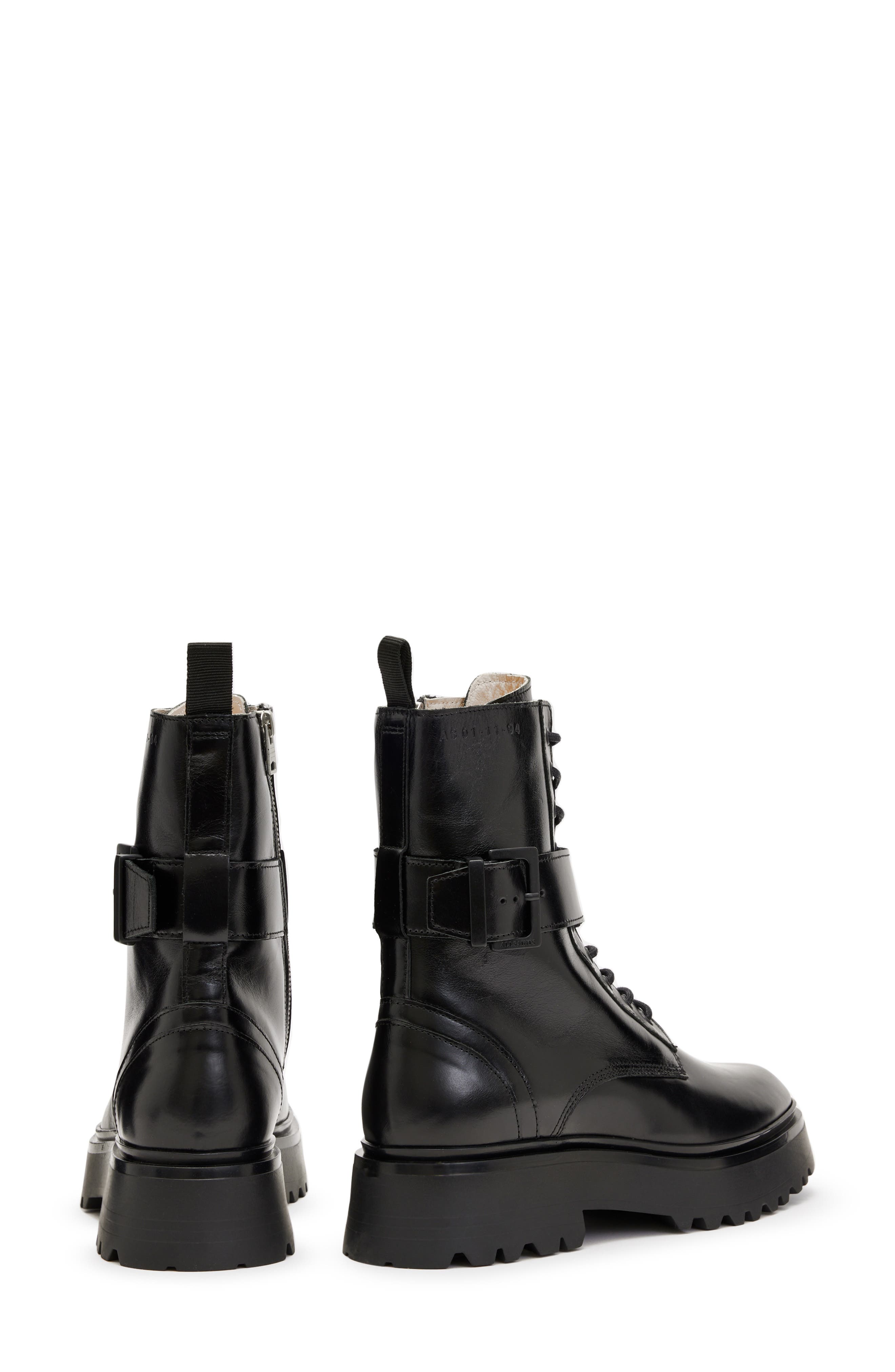 AllSaints Onyx Combat Boot, Alternate, color, 