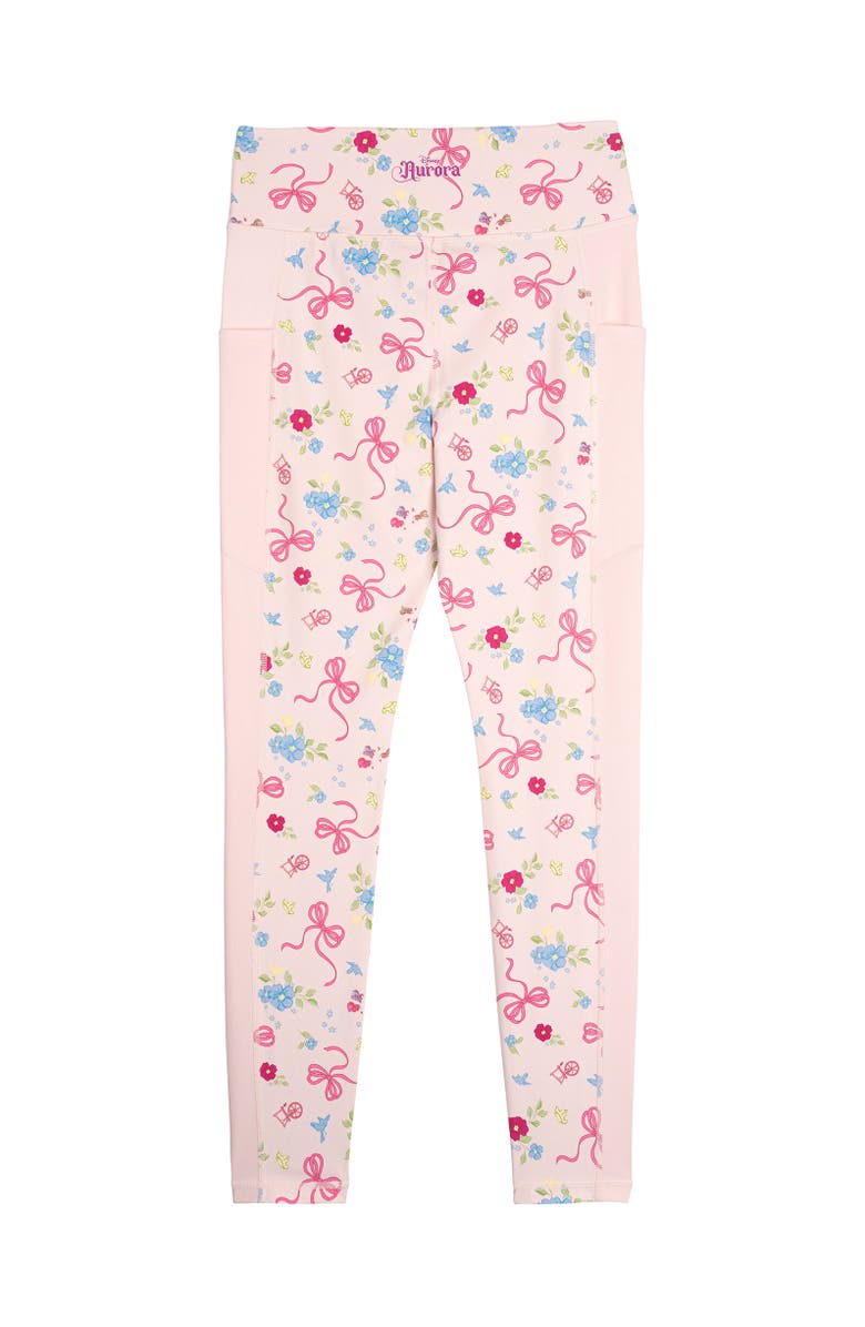 Disney Sleeping Beauty Aurora Athletic Pants, Alternate, color, Aurora Pink