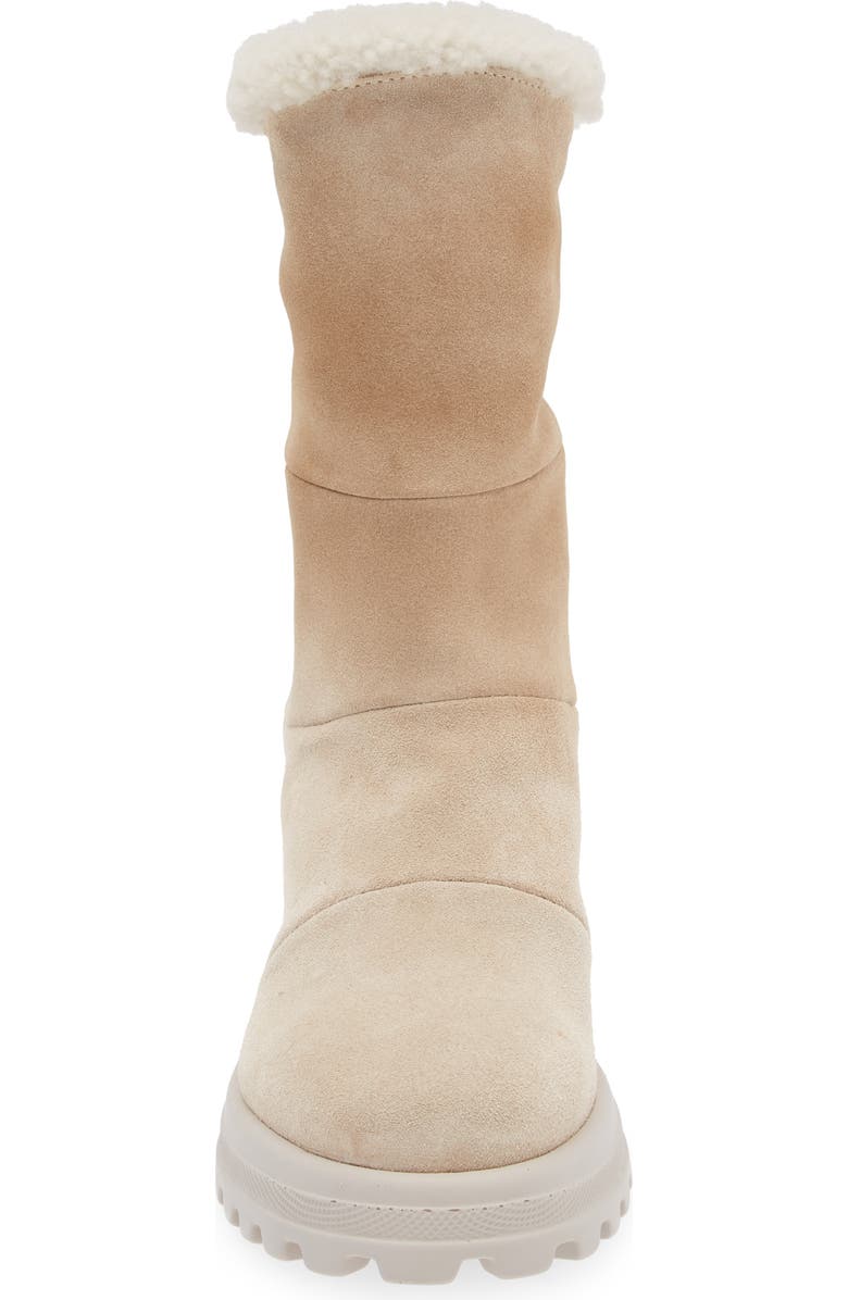 Voile Blanche Claire Genuine Shearling Boot, Alternate, color,