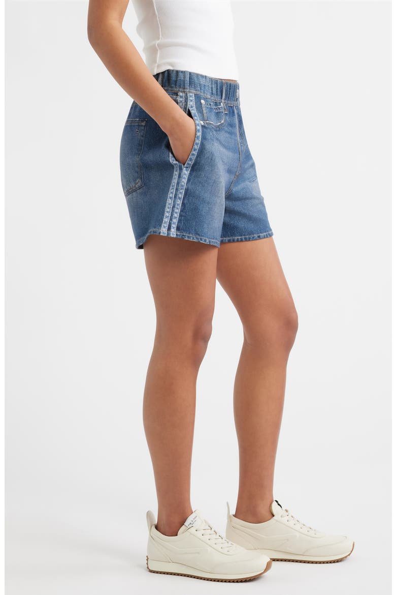 Miramar Terry Track Shorts Rb Miramar Cotton Terry Track Shorts, Alternate, color, BLUE