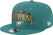 New Era Men's New Era Midnight Green Philadelphia Eagles Super Bowl LIX Champions 9FIFTY Snapback Hat