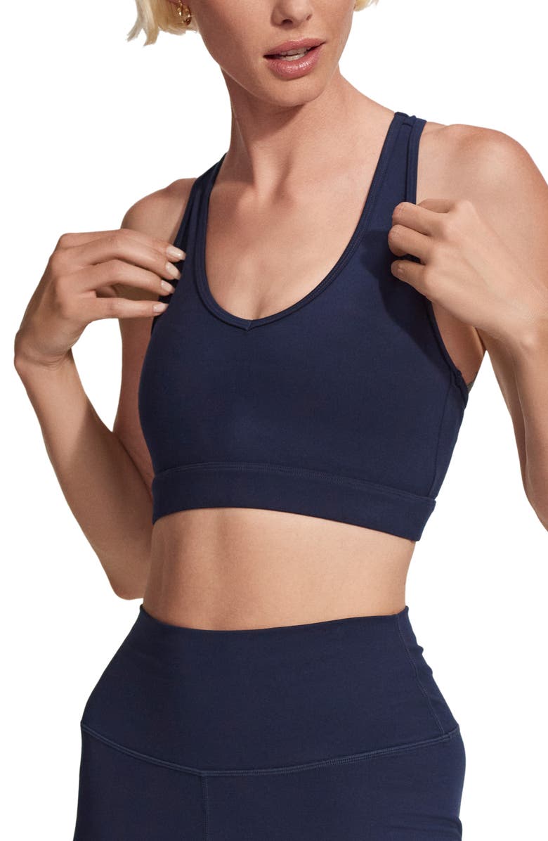 Varley Freesoft Park Sports Bra, Alternate, color, 