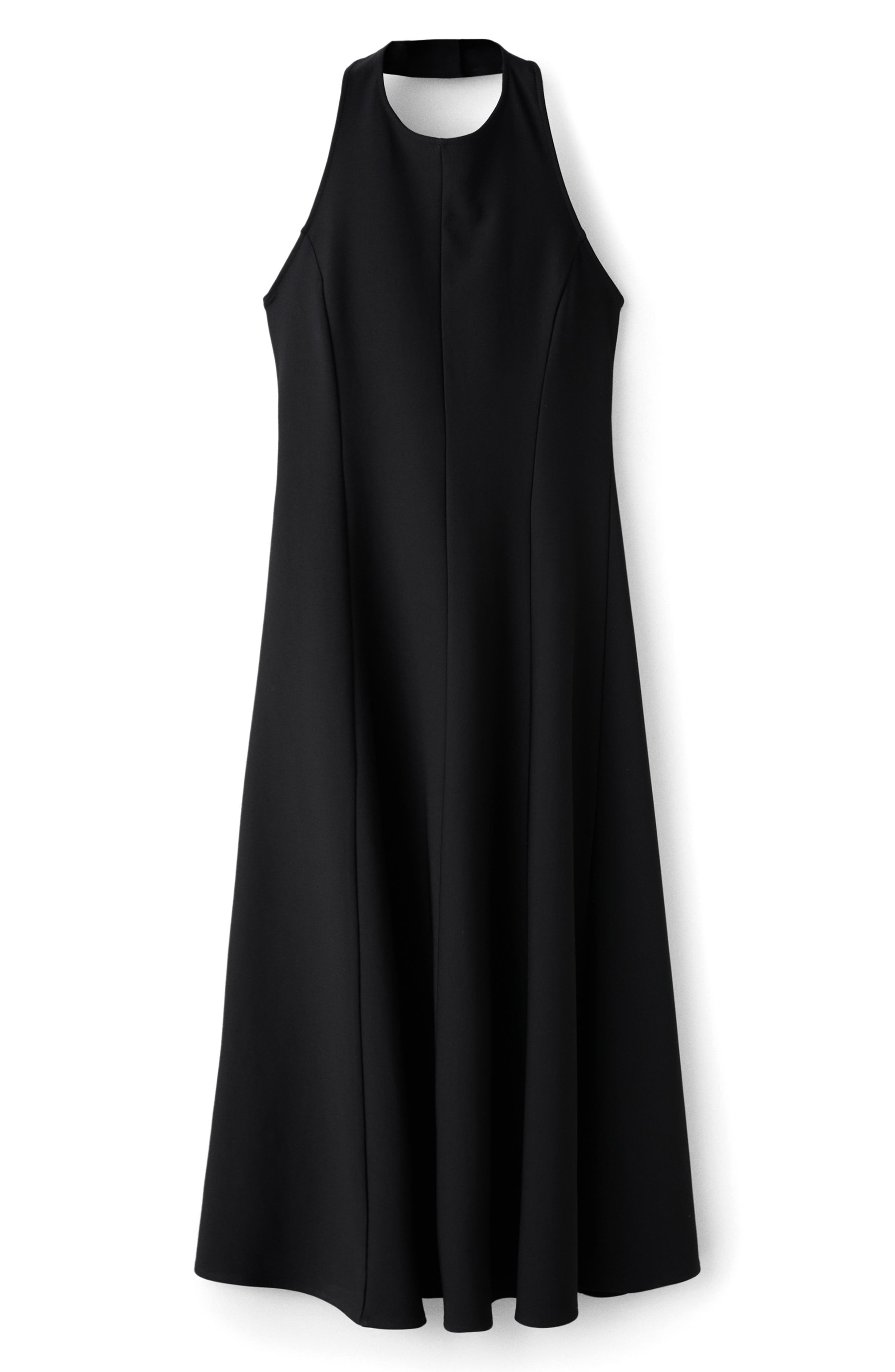 MANGO Pepli Halter Maxi Dress