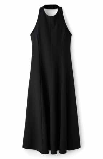 MANGO Pepli Halter Maxi Dress