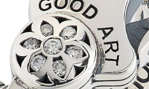 Good Art Hlywd Model 10 Diamond Ring In Silver/white Diamond