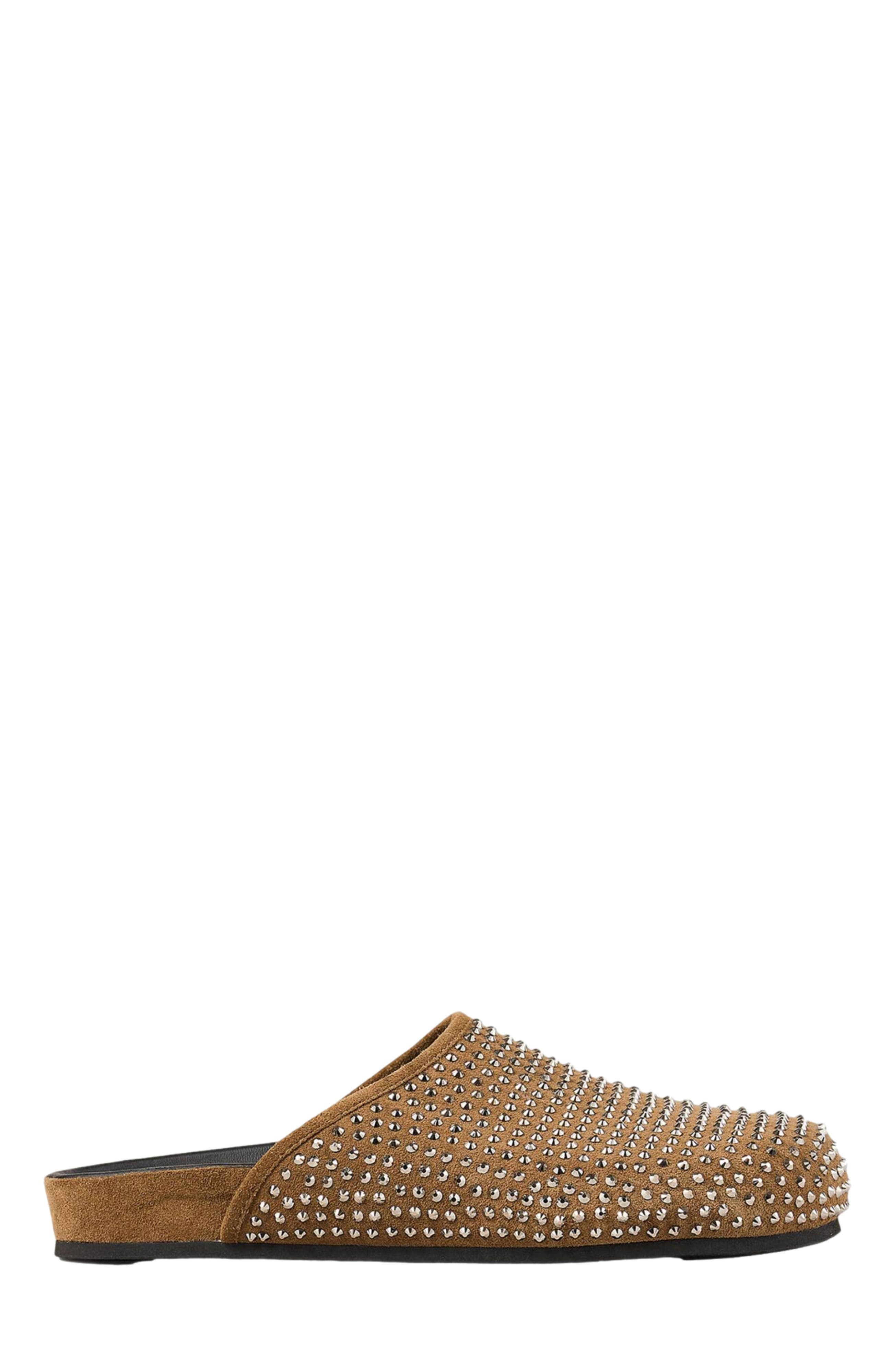 SANDRO Rhinestone mules, Main, color, 