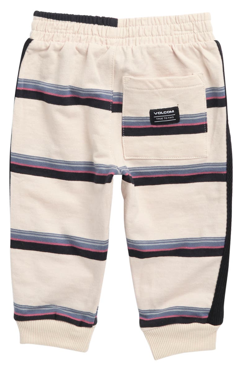 Volcom Stripe Cotton Hoodie & Joggers Set, Alternate, color, 