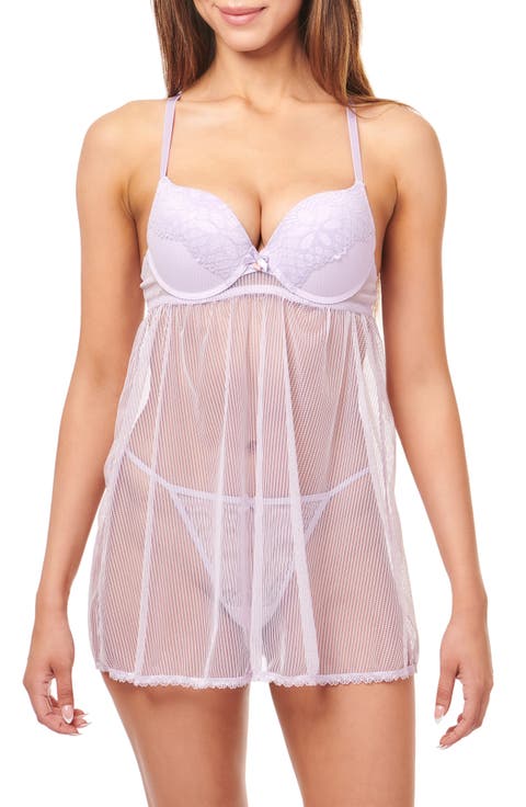 Push Up Babydoll Chemise