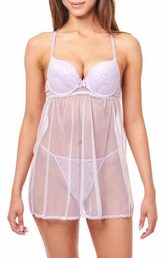 RACHEL Rachel Roy Push Up Babydoll Chemise