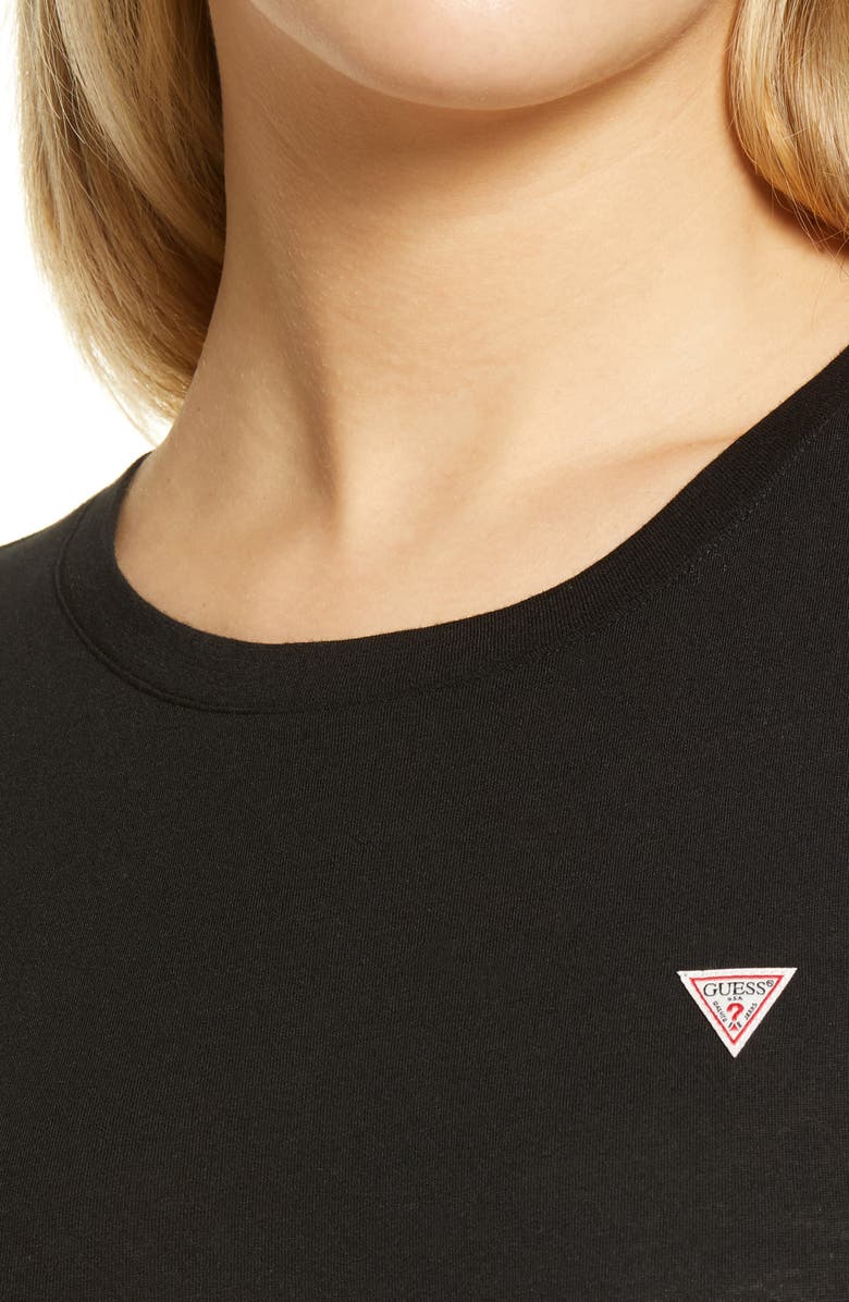 GUESS Logo T-Shirt, Alternate, color, 