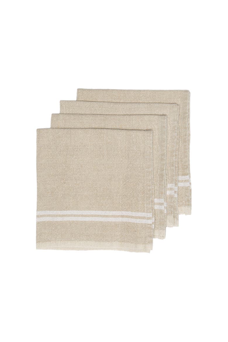 Vintage Napkins  - Set of 4, Main, color, Natural/Ivory 20" x 20"