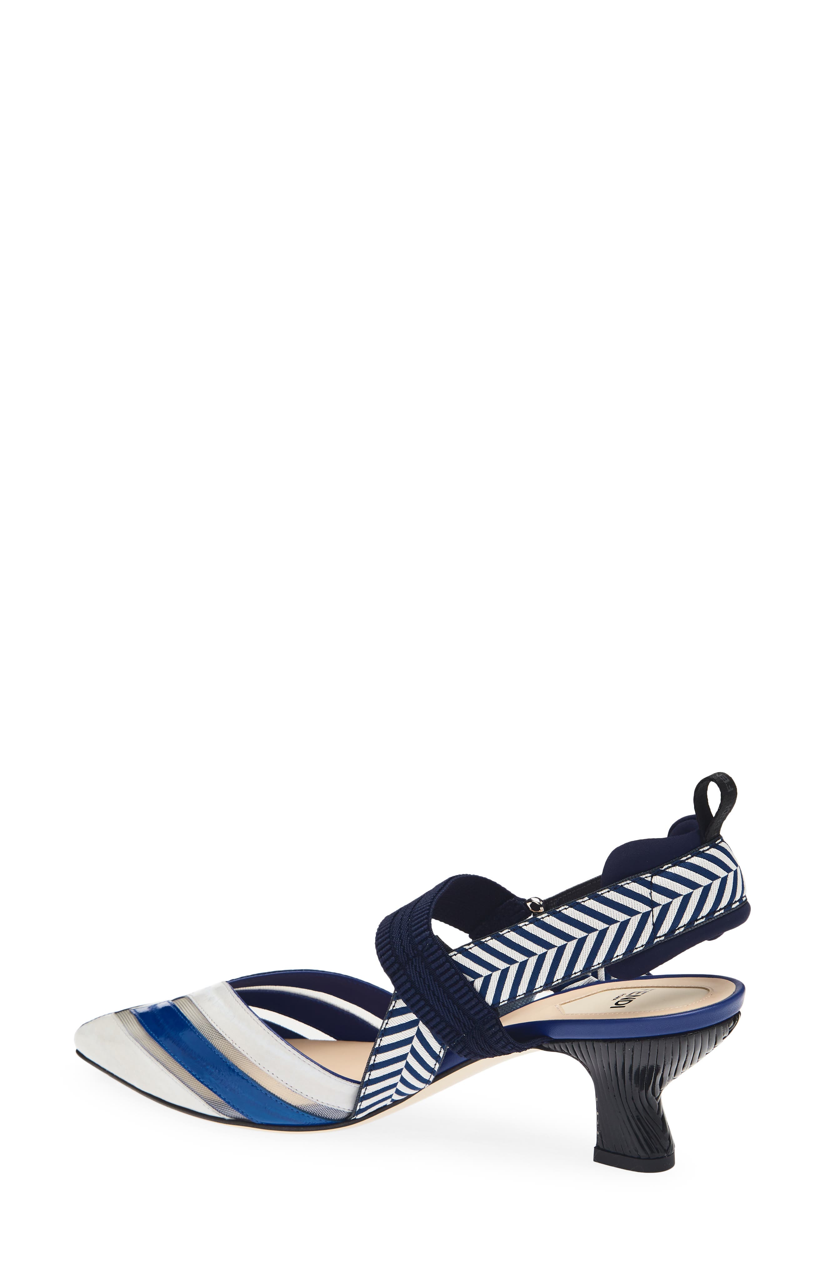 Iconic Colibri Slingback Pump, Alternate, color, BLUE SMOKE