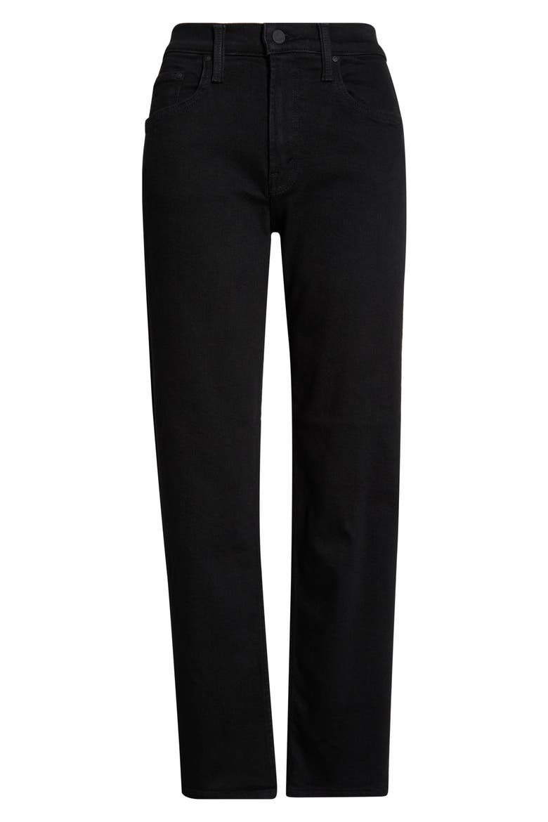 The Newbie Hover High Waist Ankle Straight Leg Jeans, Alternate, color, NIGHTY NIGHT