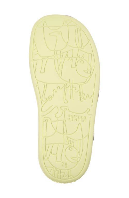 Camper Kids' Bicho Fisherman Sandal In Medium Gray