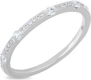 Bony Levy Geo Diamond Stackable Ring