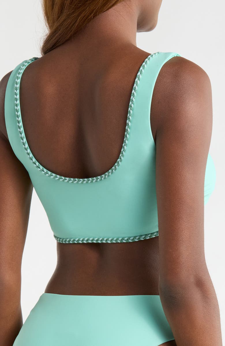 Ramy Brook Maeve Bikini Top, Alternate, color, Seaglass