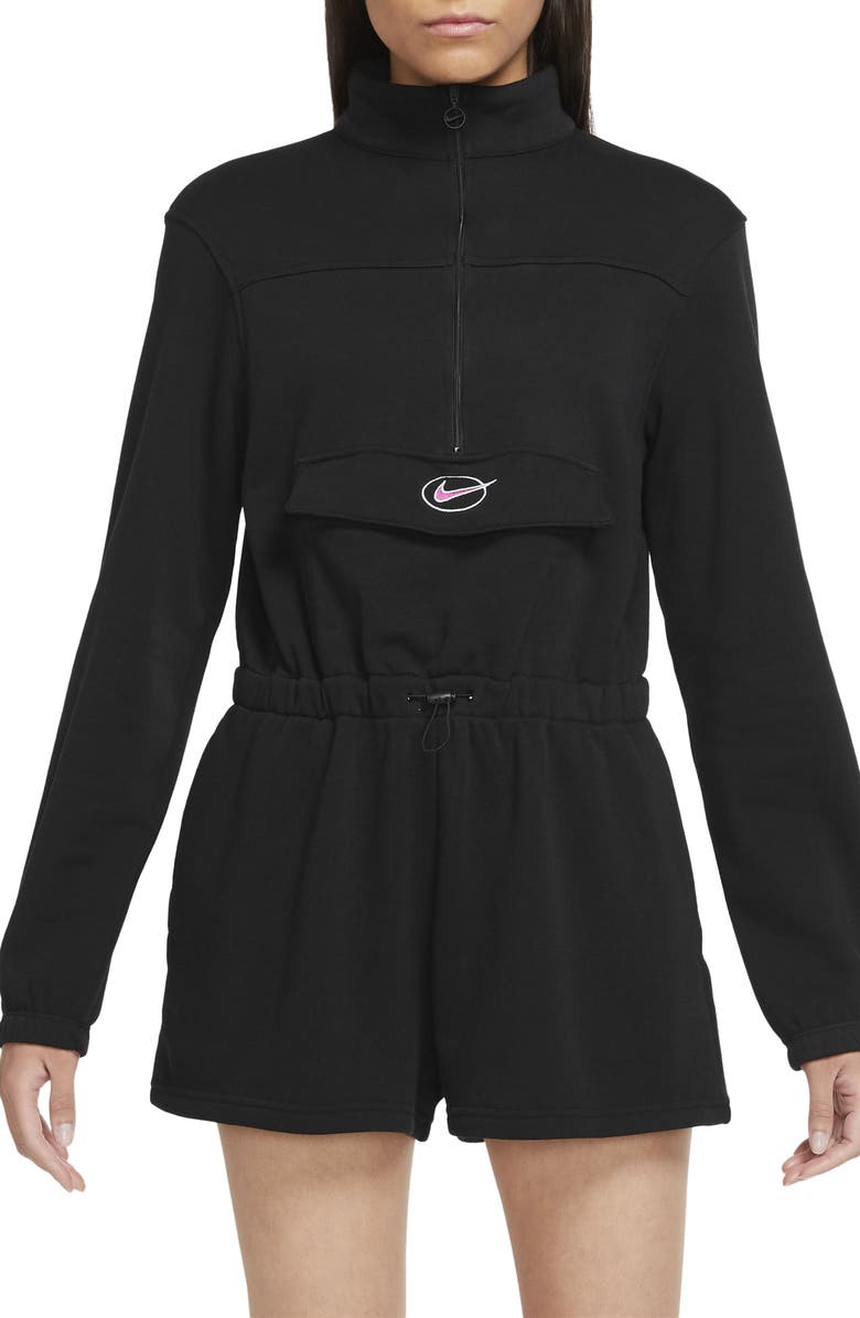 Nike Sportswear Icon Clash Long Sleeve Romper, Main, color,